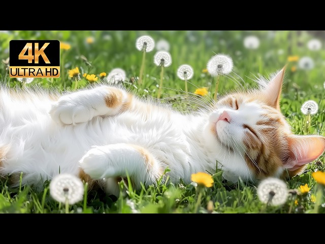 Comforting Music That Makes Cats Feel At Ease 🐱 Stress Relief And Sleep-Inducing Melodies 🎵✨ No Ads