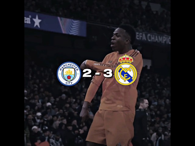 REAL MADRID IN THE CHAMPIONS LEAGUE☠️ #football #realmadrid #vinijr #championsleague #manchestercity