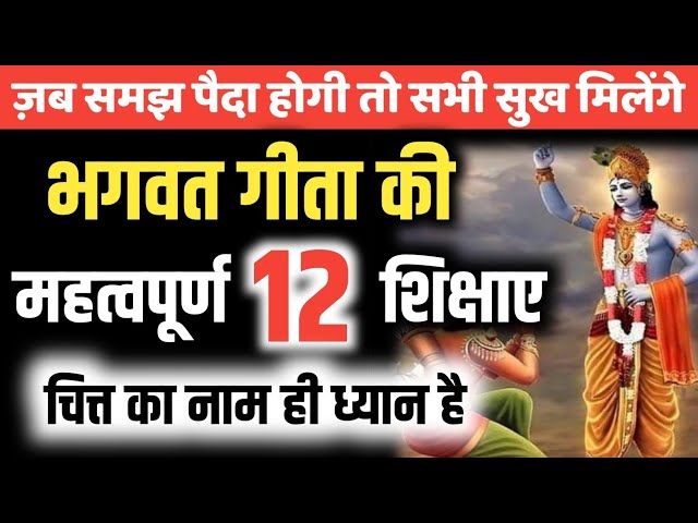 भगवत गीता सार - ज़ब समझ पैदा होगी तो सभी सुख मिलेंगे BHAGWAT GEETA SAR #bhagwatgeeta