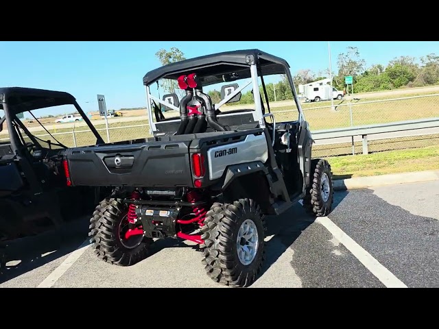 New 2025 Can-Am® Defender X Mr Hd10 Hyper Silver Legion Red