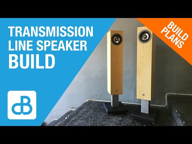 Building a Transmission Line SPEAKER - by SoundBlab