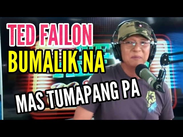 TED FAILON BUMALIK NA AT MAS MATAPANG PA II BAGONG ISSUE SA PHILHEALTH BINISTO NA