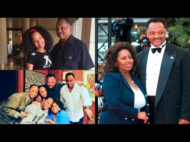 Rev Jesse Jackson 62 years of marriage and 6 children with wife Jacqueline Jackson