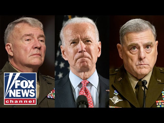 It's clear military brass disagreed with Biden on Afghanistan: Martha MacCallum