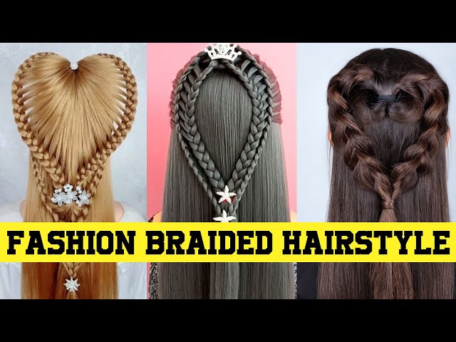 Fashion Braided Hairstyle Game For Girls Makeup & Dress Up