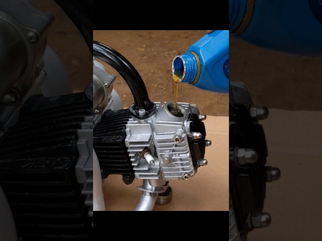 70CC moped engine rebuilding #motorcycle #restoration #shorts #viral