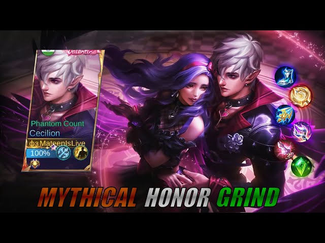 🛑ROAD TO 5000SUBS❤️| | GRIND TO MYTHIC HONOR😍 #mlbb #mobilelegends #shorts