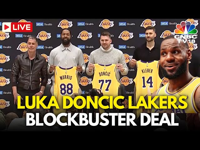 LIVE: Luka Doncic Breaks Silence on LA Lakers-Dallas Mavericks Biggest NBA Trade Deal | LeBron |N18G