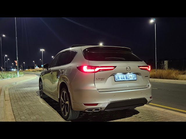 Night Features and POV Drive - 2024 Mazda CX60 3.3L Turbo i6 Takumi - Matrix LED, Sound System, etc!