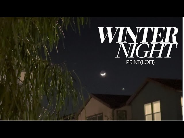 WINTER NIGHT ❄️🌙