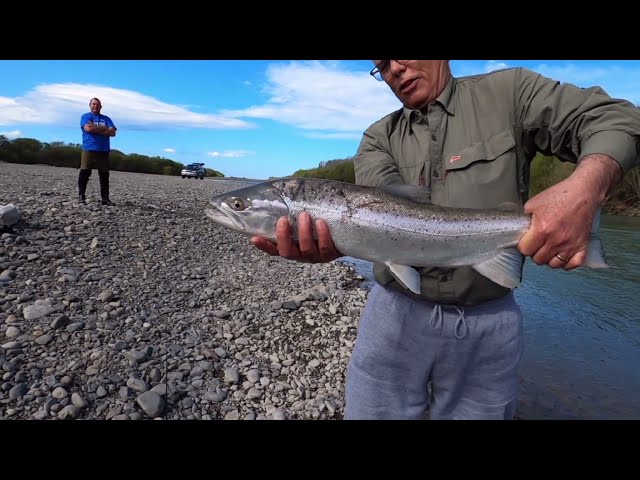 Fishing for BIG SEA RUN BROWN TROUT - Early Spring 2021 -