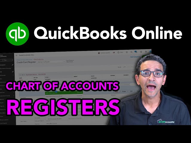 QuickBooks Online: Account Registers (Full 90-min Tutorial)