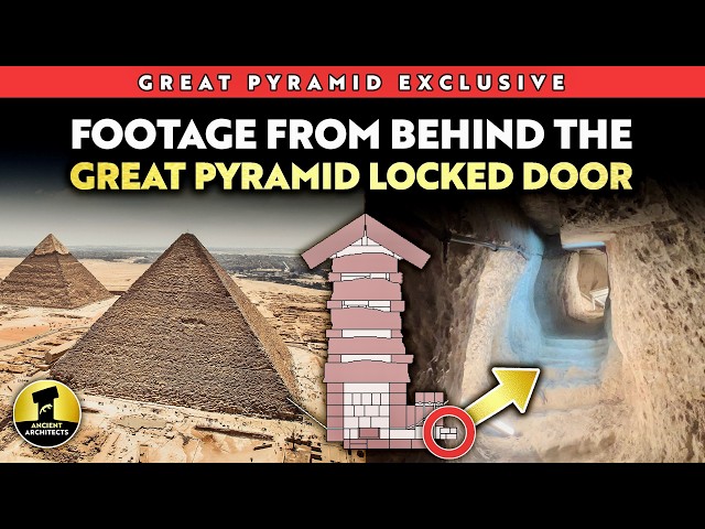 WORLD EXCLUSIVE Great Pyramid Footage: Behind the Locked Door