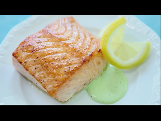 Tasty Tuesday with Shay Ryan: Broiled Salmon with Creamy Basil Sauce