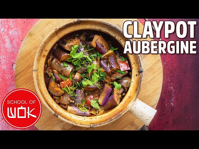 Delicious Szechuan Claypot Aubergine/Eggplant Recipe!