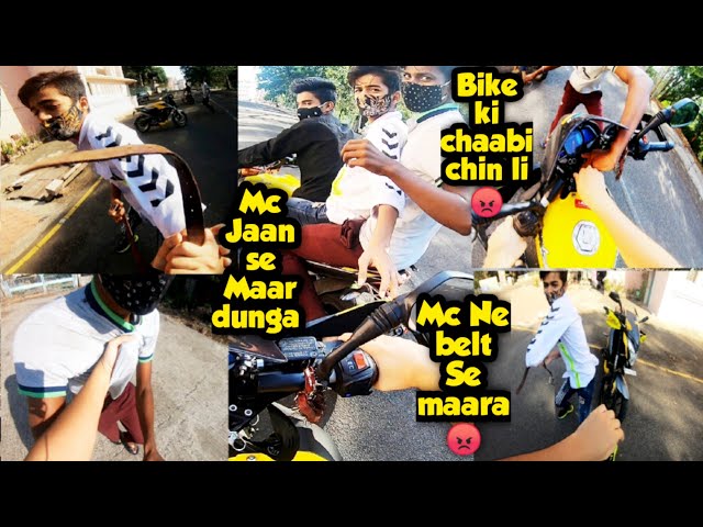 chhapri boy's Try To STEAL My bike 😡 || Road rage || 1 vs 3 clutch