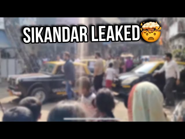 SIKANDAR ENTRY SCENE LEAKED🤯