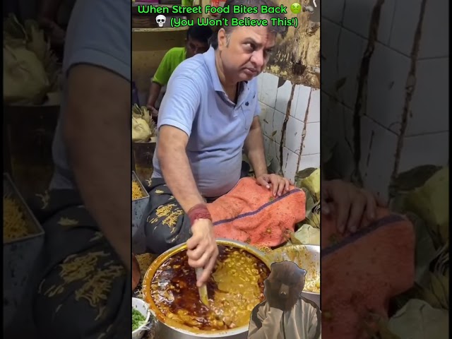 When Street Food Bites Back (You Won’t Believe This) #IndianStreetFood #RatChef #ToiletSoup #shorts