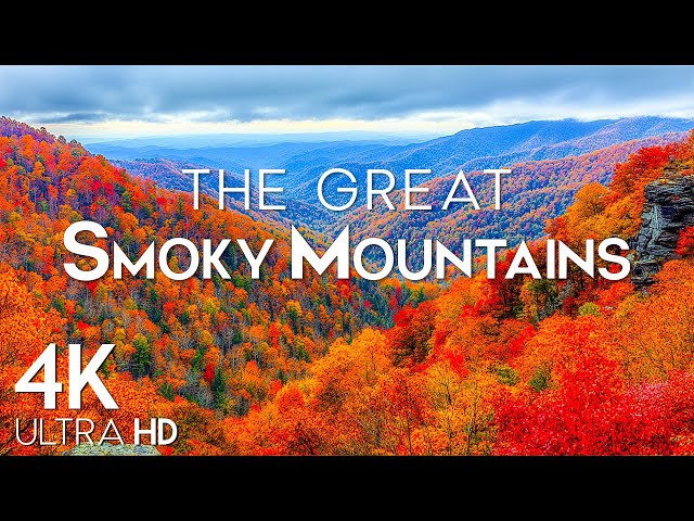 Great Smoky Mountain National Park 4K - Scenic Relaxation Film With Calming Music