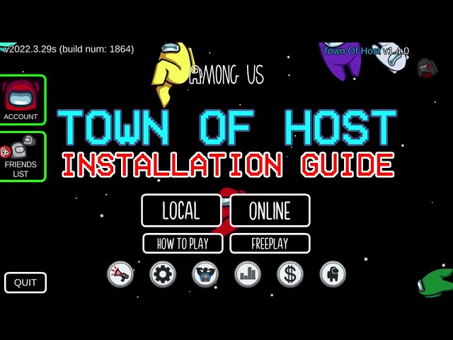 How to install Among Us TOWN OF HOST Mod [Steam version 2022]