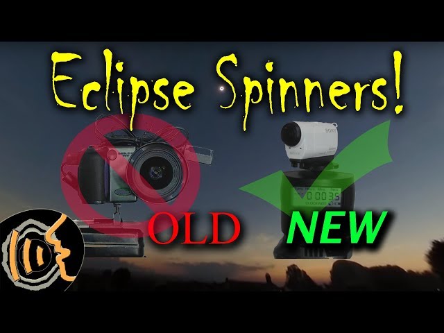 I'm Getting Dizzy! Solar Eclipse Camera Spinners - Solar Eclipse Timer