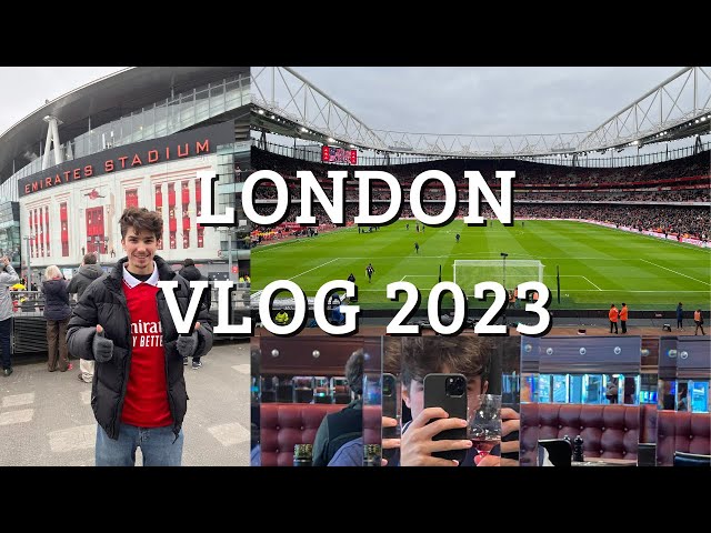 WEEKEND TRIP TO LONDON WITH MY GF + ARSENAL VS BRENTFORD 2023