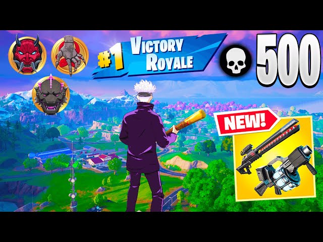 High Elimination Solo vs Squads GOJO Wins Full Gameplay - Fortnite Chapter 6 Season 1