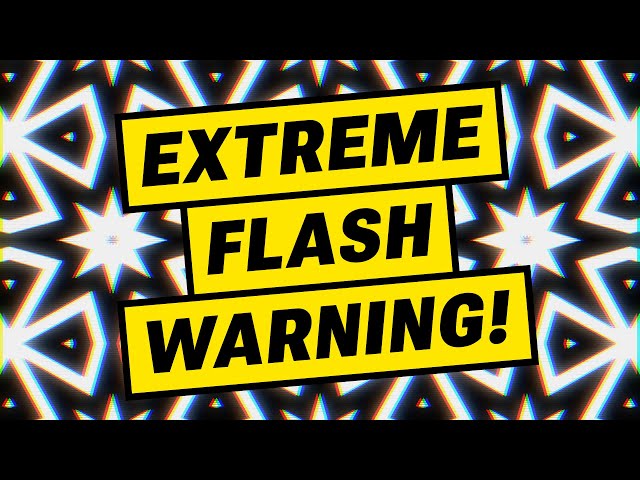 Psychedelic Strobe Light Party VJ Loop | EXTREME FLASH WARNING