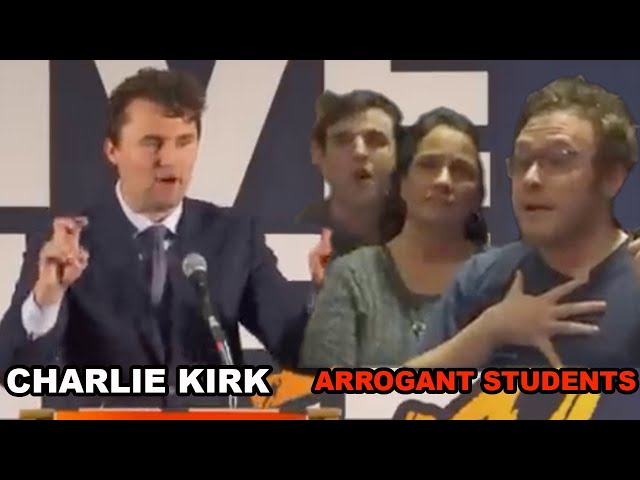 Charlie Kirk SHUTS DOWN 3 Arrogant College Students | Best Debates Compilation