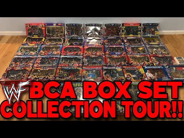 Massive COMPLETE WWF Jakks BCA Box Set Collection!! Check It Out!