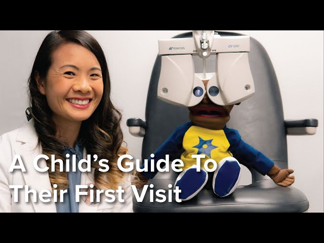 A Child's Guide To Their First Eye Exam | Leroy Visits The Eye Doctor