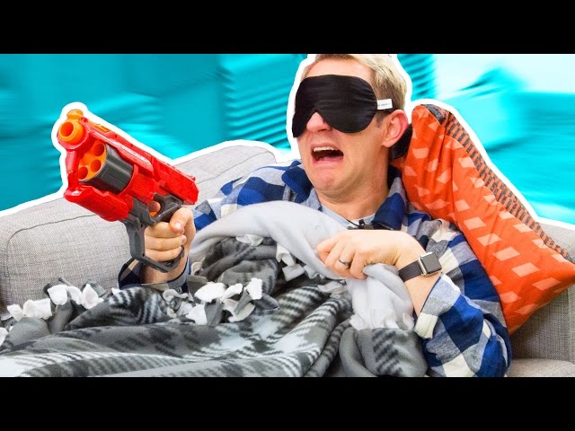 NERF Don't Wake Daddy Challenge!