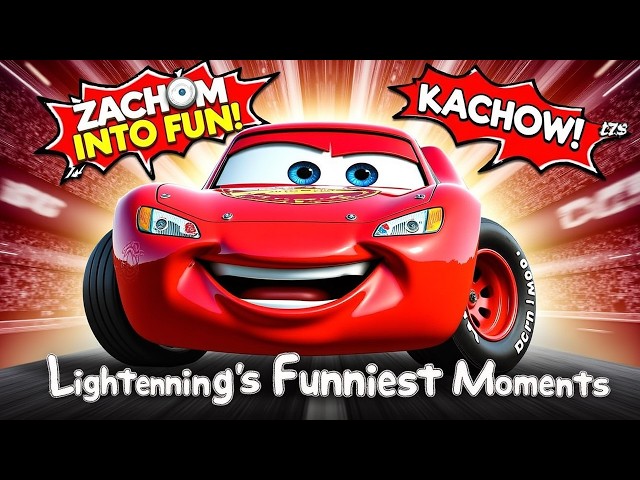 Zoom into Fun: Lightning McQueen’s Funniest Moments !