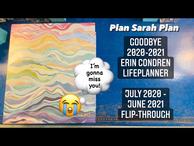 Goodbye 2020-2021 LifePlanner! | Flip-Through of July 2020-June 2021