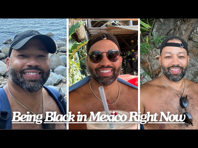 Black Man Discovering Secret Beaches in Mexico