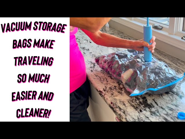 If Your Going On A Cruise or Long Trip, You Will Love These Vacuum Storage Bags!