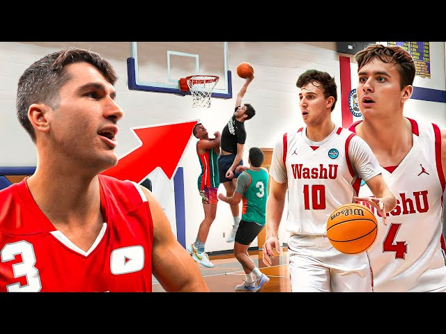 YouTubers VS. Top Ranked D3 College Basketball Team