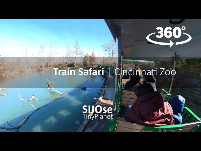 Safari Train - Cincinnati Zoo & Botanical Garden | 360 Video