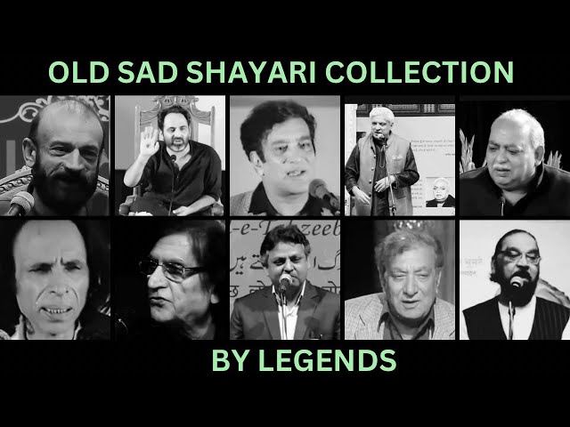 Old Sad Shayari Collection by legends || old poetry collection || sad poetry lines||rang_e_ishq000||