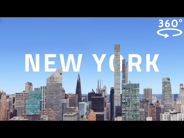 Flying Through NEW YORK | 360° Panoramic Video