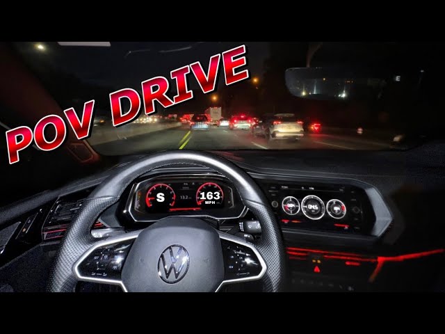 2024 Jetta GLI POV Night Drive