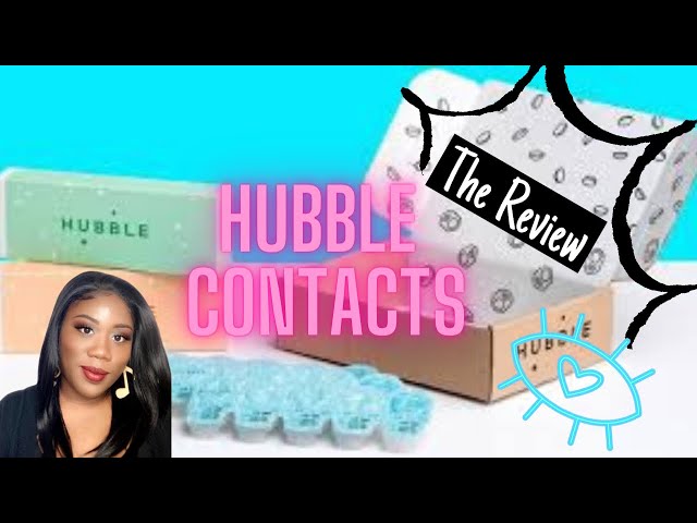 Hubble Contacts | Try On With Me | Review