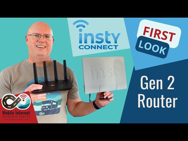 First Look: Insty Connect Gen 2 Router - Integrated RV Rooftop 5G Cellular + Other Sources