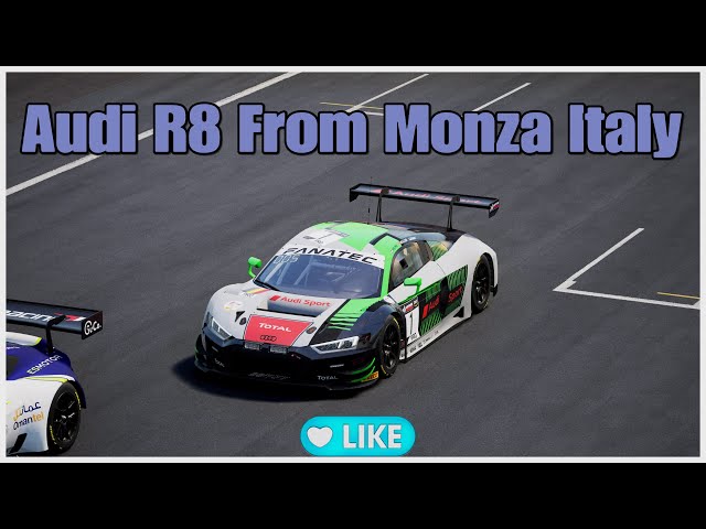 Audi R8 On Assetto Corsa Competizione From Monza :- Just A Amazing Race Loved It