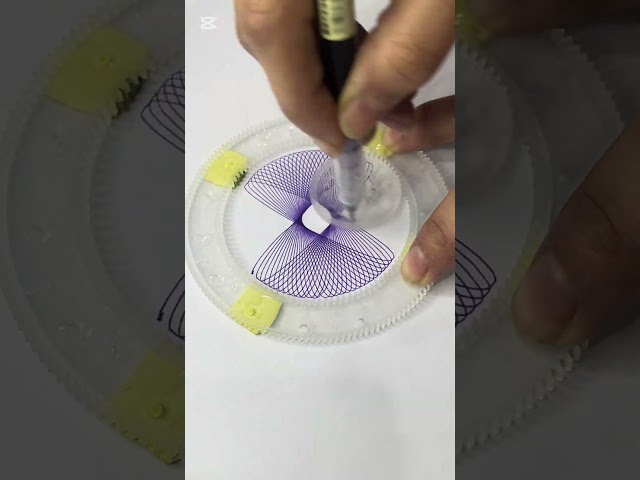 Relaxing Fast Spirograph Patterns with Soothing ASMR #art #spirograph #asmrsounds #oddlysatisfying