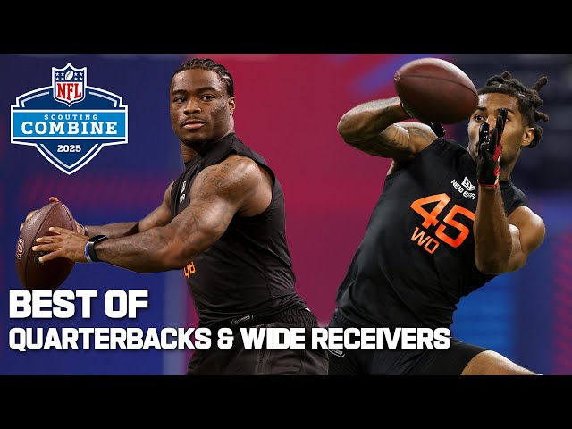 Best of Quarterbacks & Wide Receivers | 2025 NFL Scouting Combine