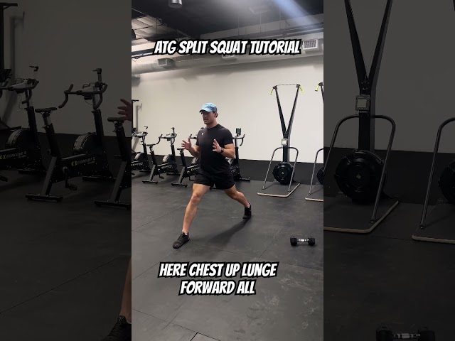 Quick tutorial. ATG split squat