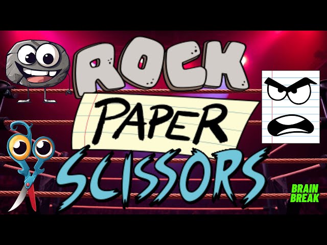 ROCK PAPER SCISSORS GAME #3 | EXERCISE BRAIN BREAK FOR KIDS | KIDS VIDEOS FOR KIDS