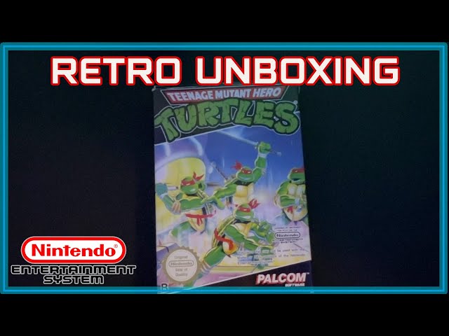 Retro Unboxing - Teenage Mutant Hero Turtles  - NES