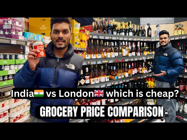 How 🤔Expensive Are Groceries in London? India se Kitna Mehenga? 😱 🇮🇳🇬🇧”#students #vlog #dailyvlog